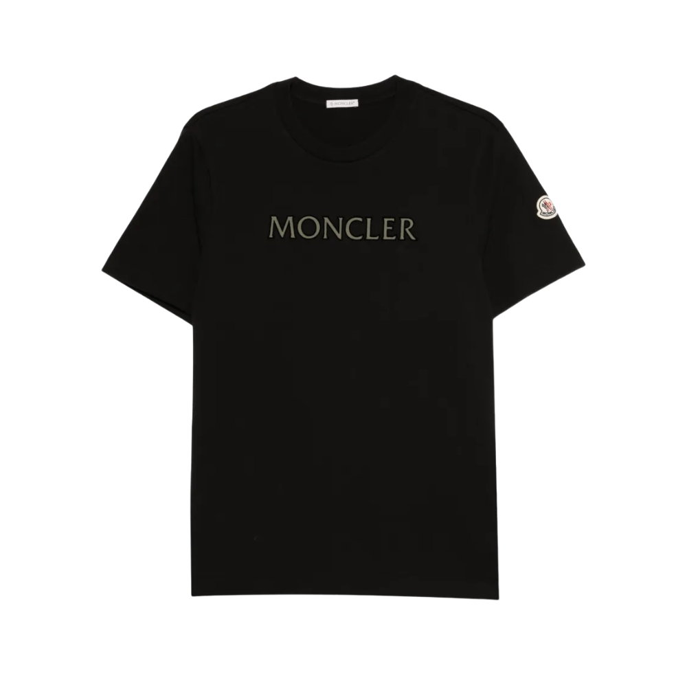Camiseta Moncler Logo All Black — foto 1
