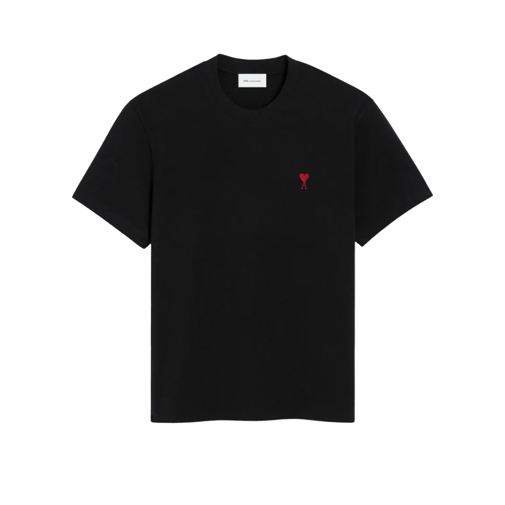 Camisa Básica Ami Paris Preta — foto 1