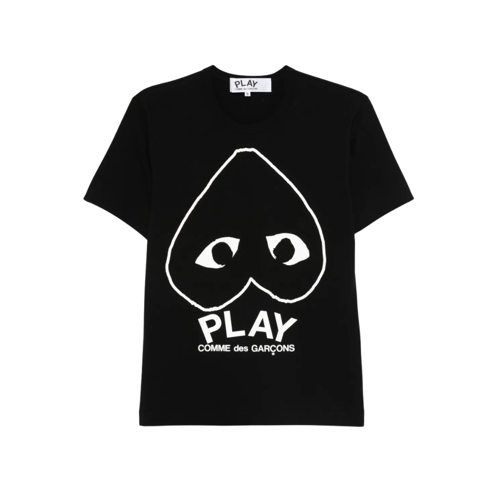 Camisa CDG Play White Outline — foto 1