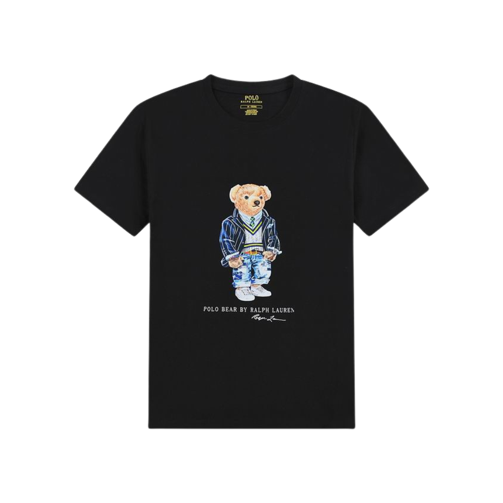 Camisa Básica Bear Ralph Lauren preta — foto 1