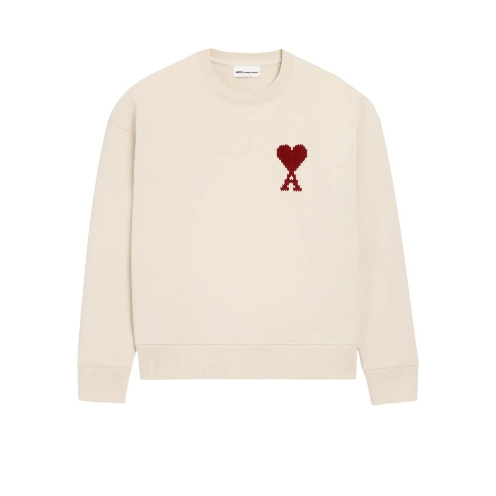 Moletom Careca Ami Paris Branco — foto 1