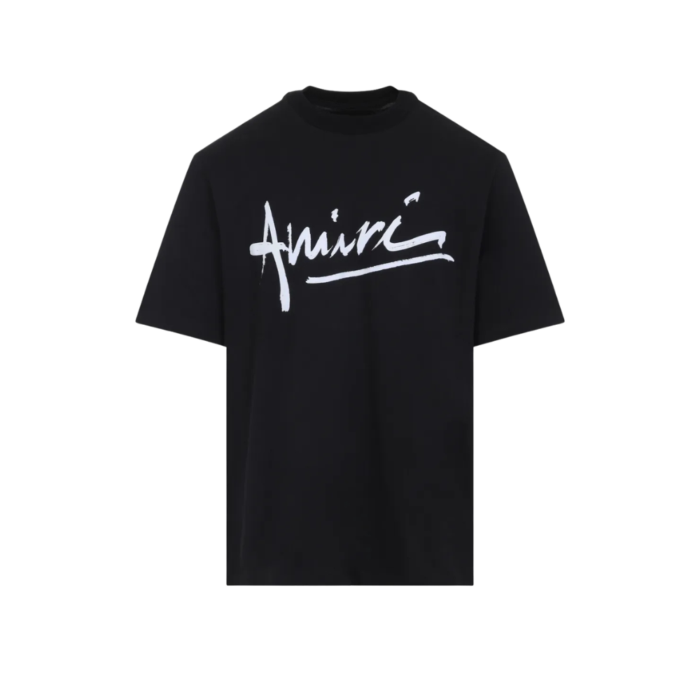 Camisa Amiri Script Preta — foto 1
