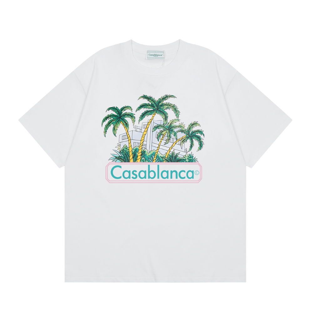 Camisa Casa Blanca Island na cor branca — foto 1
