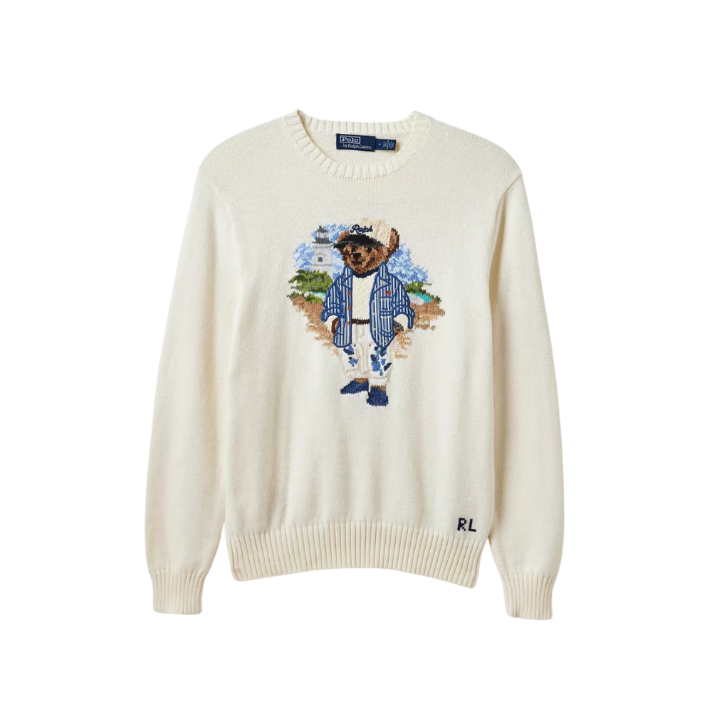 Suéter Polo Ralph Lauren Bear Pullover Crew Neck — foto 1